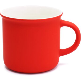 Кружка "Camping", красный/белый