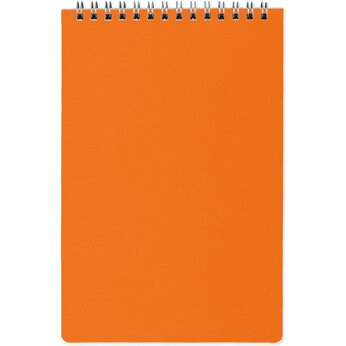 Блокнот А5 на гребне "Pragmatic" 60 листов в линейку, оранжевый