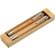 Набор "Double Bamboo" коричневый: ручка шариковая автоматическая и карандаш механический