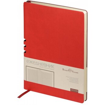 Ежедневник недатированный «Madrido» А5, красный