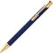 Ручка шариковая автоматическая "Glendale" темно-синий/золотистый