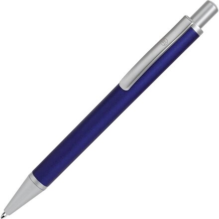 Ручка шариковая автоматическая "Classic" синий/серебристый