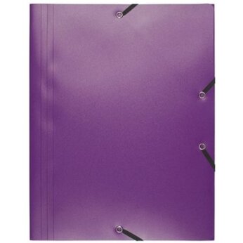 Папка на резинках 15 мм. "Exacompta" фиолетовый