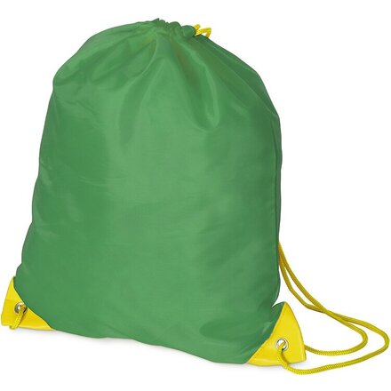 Рюкзак-мешок "Clobber" зеленый/желтый