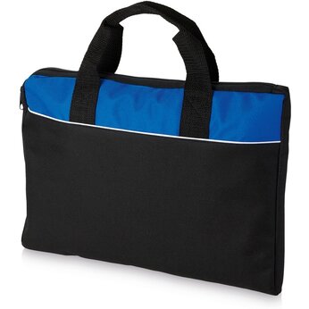 Сумка для документов "Tampa" черный/ярко-синий