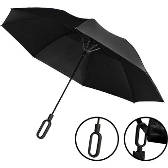 Зонт складной "Глиссер" черный