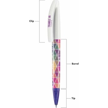 Ручка шариковая автоматическая "Bridge Mix & Match" mix