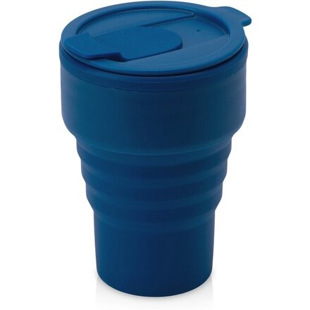 Силиконовый складной стакан "GoCup", индиго