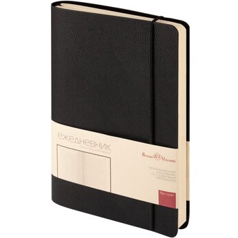 Ежедневник недатированный «Palermo» А5, черный