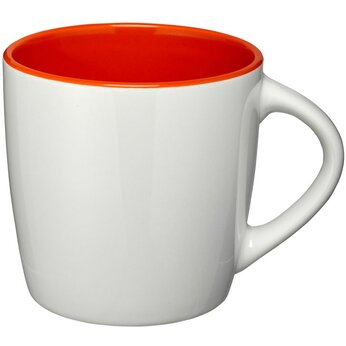 Кружка "Aztec" белый/оранжевый