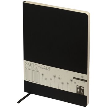 Скетчбук B5 «Sketch & Art», черный