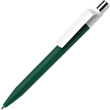 Ручка шариковая автоматическая "Dot GOM CB CR" софт-тач, темно-зеленый