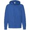 Толстовка мужская "Lightweight Hooded Sweat Jacket" 240, XL, с капюшоном, ярко-синий
