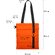 Сумка для покупок  "Superbag Bubble", оранжевый 811 C/черный