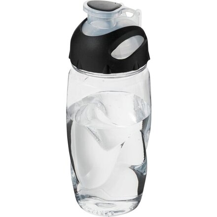 Бутылка д/воды 500 мл. "Gobi" пласт., прозрачный/черный