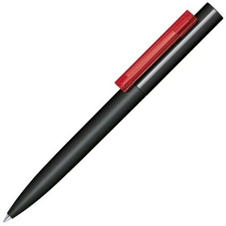 Ручка шариковая автоматическая "Headliner Soft Touch" черный/красный