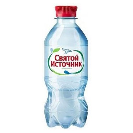 Вода питьевая "Святой Источник" газированная 0,33л.