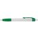 Ручка "Newport" глянцевый белый/зелёный
