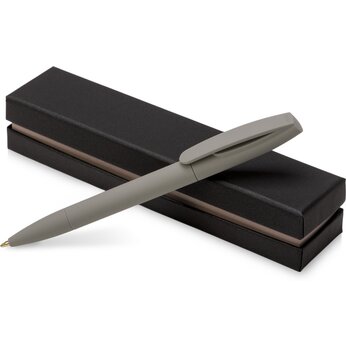 Ручка в футляре "Coral Bloom", серый