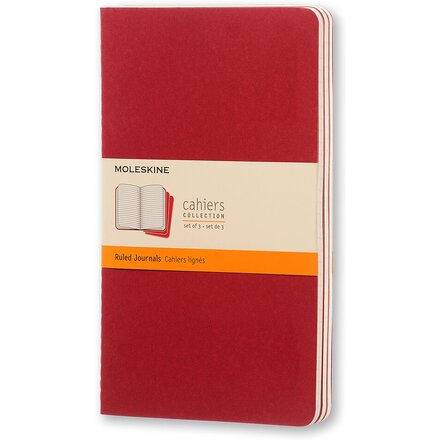 Блокнот "Cahier Journal Large" 3 шт., клюквенный