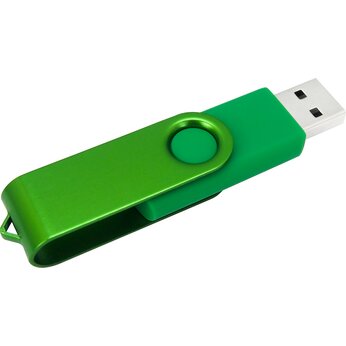 Карта памяти USB Flash 2.0 16 Gb VDF-008 ColorClip, зеленый