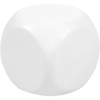 Антистресс "Куб-приниматель решений" белый