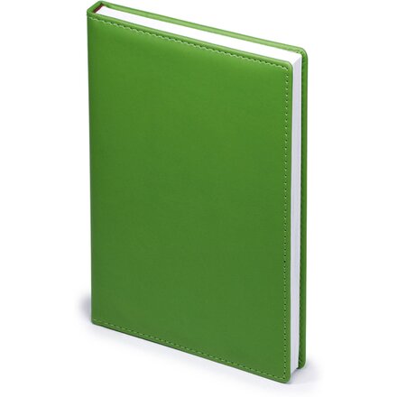 Ежедневник недатированный "Velvet" А5, зеленый флуор