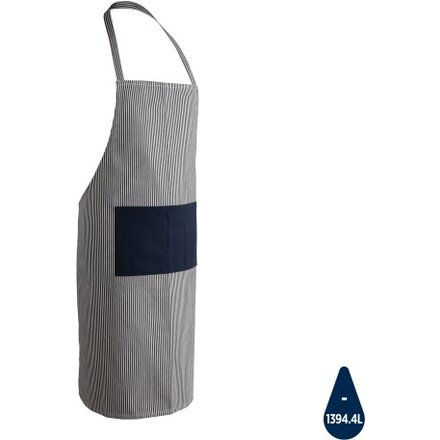 Фартук "Ukiyo" 280, серый/черный