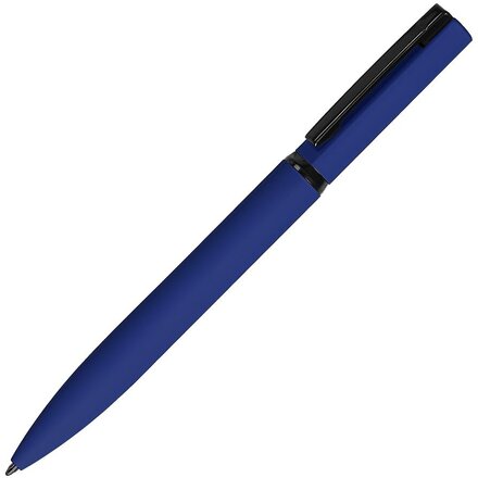 Ручка шариковая автоматическая "Mirror Black" темно-синий