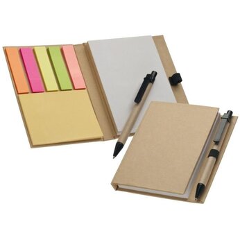 Блокнот с бумагой для заметок "St. Louis" коричневый