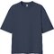 Футболка унисекс оверсайз "Libra" 220, M-L,  темно-синий