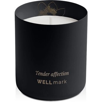 Ароматическая свеча Wellmark "Tender Affection" - сплошной черный