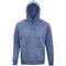 Джемпер унисекс "Stellar" 280, XL, с капюшоном, синий