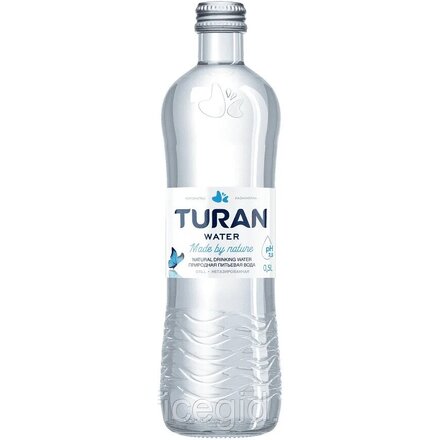 Вода питьевая "Тuran" негазированная, 0,5 л.