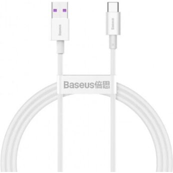 Кабель USB для зарядки устройств "CATYS-02" белый