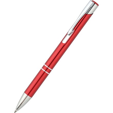 Ручка шариковая автоматическая "Holly", красный