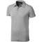 Рубашка-поло мужская "Markham" 200, M, серый меланж/антрацит