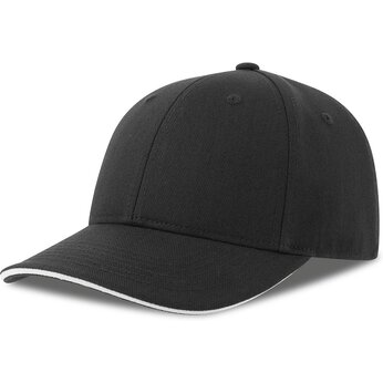 Бейсболка "LIBERTY SANDWICH-S" черный/белый