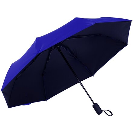 Зонт складной "Dual" синий/черный