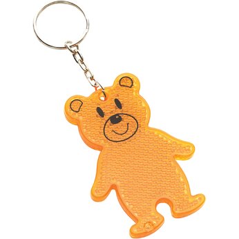 Брелок-катафот "Teddy" оранжевый