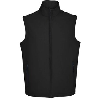 Жилет мужской "Race BW" 280, XXXL, черный
