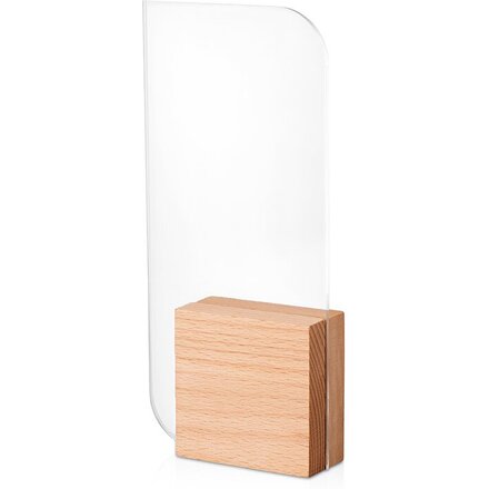 Награда из акрила с деревянным основанием "Valor"