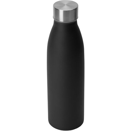 Бутылка для воды "Rely" черный/серебристый