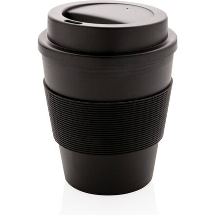 Стакан "P432.681" с крышкой, черный