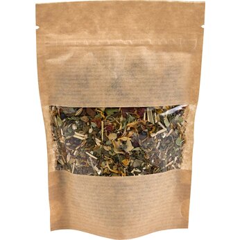 Чай листовой 40 г., пакет крафт с окном