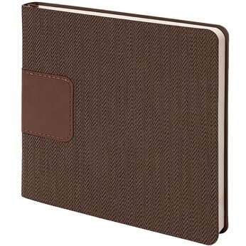 Ежедневник недатированный "Scotty" А5, темно-коричневый