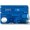 Мультиинструмент "SwissCard Lite 0.7322.T2" синий полупрозрачный