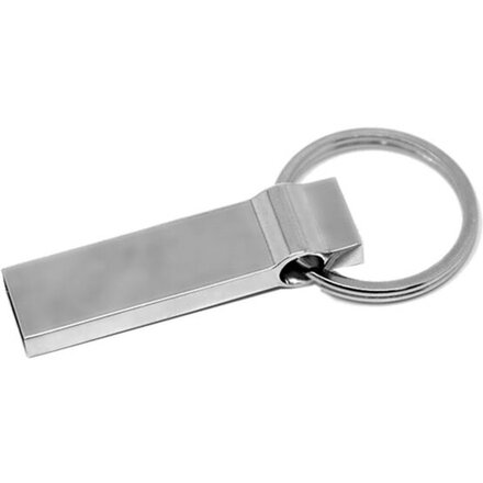 Карта памяти USB Flash 2.0 16 Gb "Valencia" серебристый