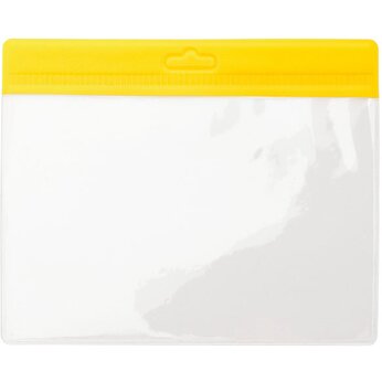 Бейдж BASH из ПВХ, желтый