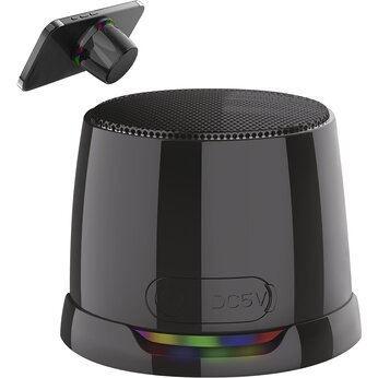 Колонка-подставка 1.0 "Wave" с RGB-подсветкой, 5 Вт, Micro USB, Bluetooth, черный